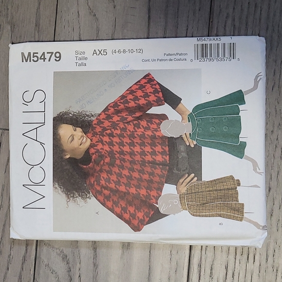 3/$20 uncut sewing patterns - Picture 1 of 2